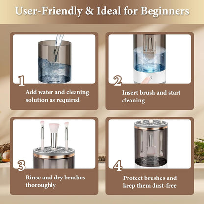Electric Makeup Brush Cleaner