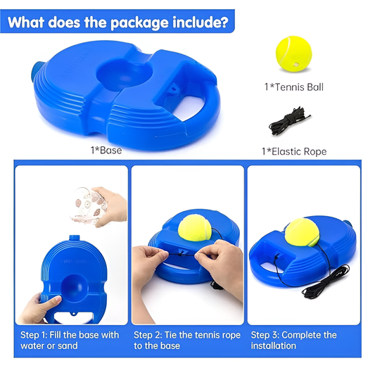 Tennis Rebound Ball with String | Outdoor/Indoor Practice