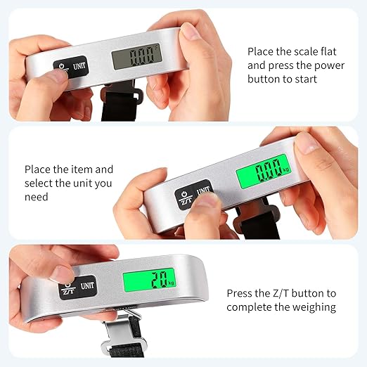 LCD Luggage Weighing Scale (Upto 50kg)