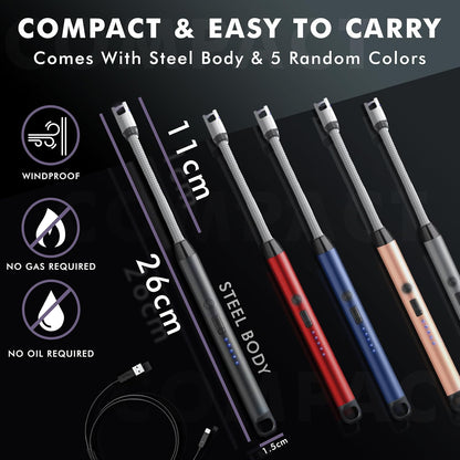 Electric 360° Flexible Plasma USB Lighter