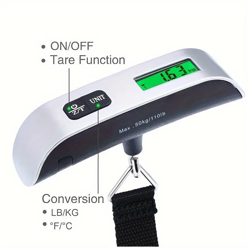 LCD Luggage Weighing Scale (Upto 50kg)