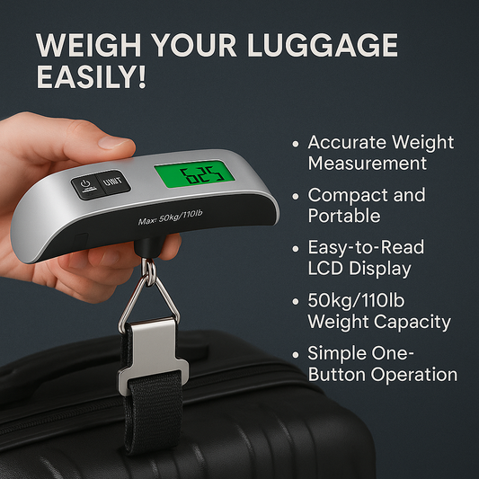 LCD Luggage Weighing Scale (Upto 50kg)