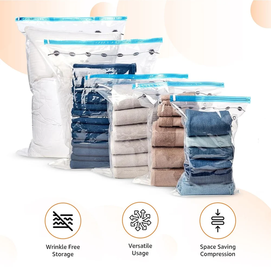 Vacuum Storage Bags (10 Pouches)